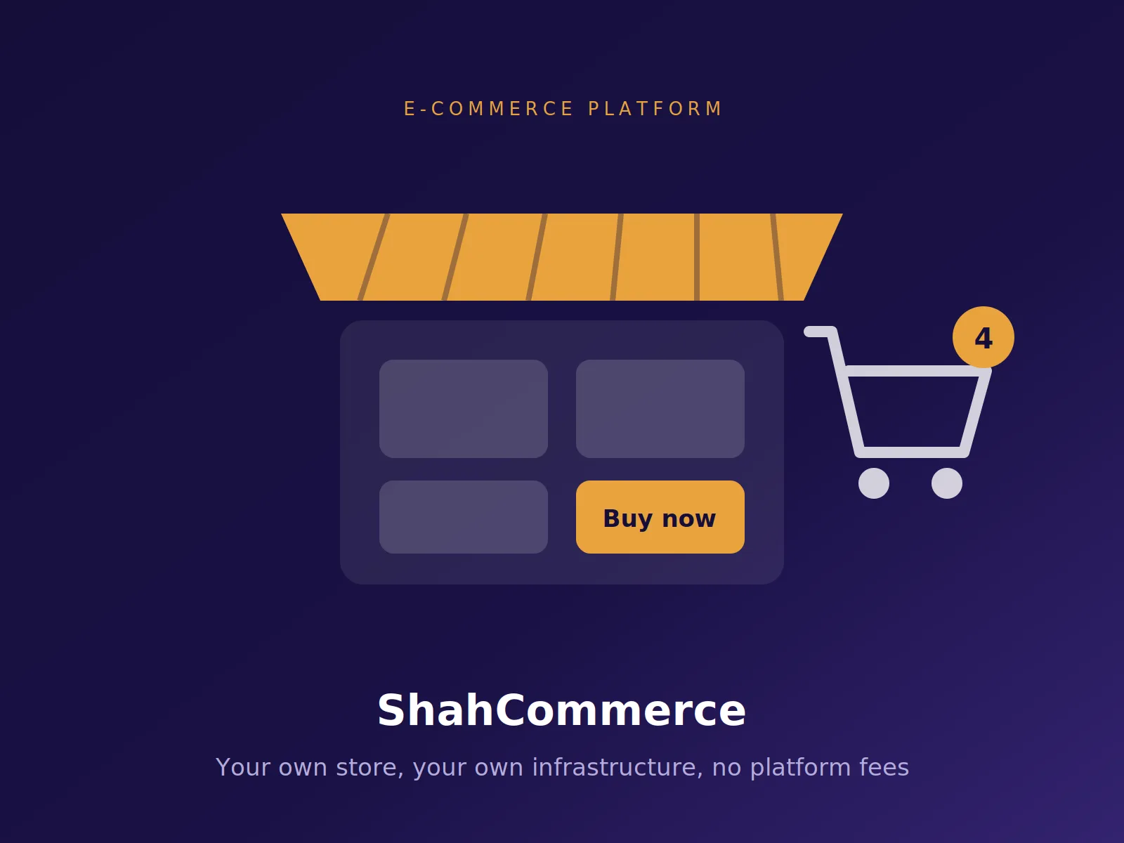 ShahCommerce — Custom E-Commerce Platform