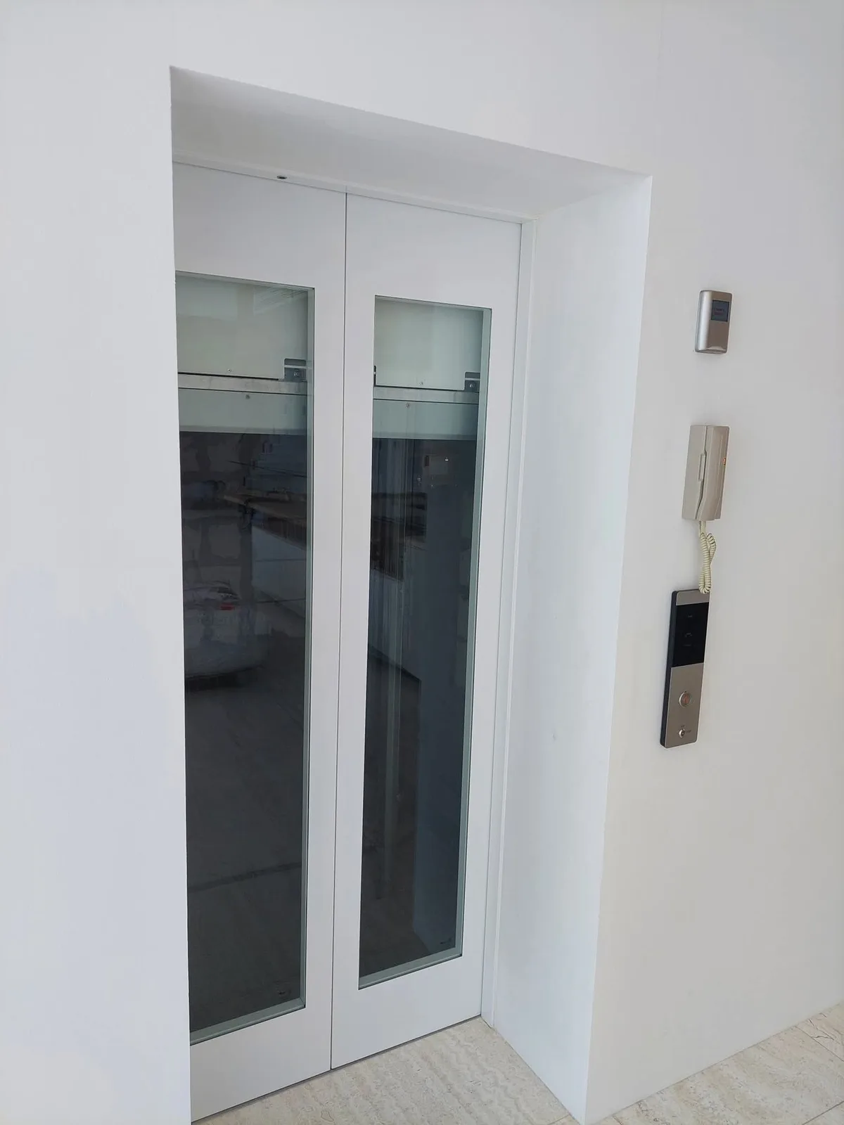 After, by Highrise Elevator