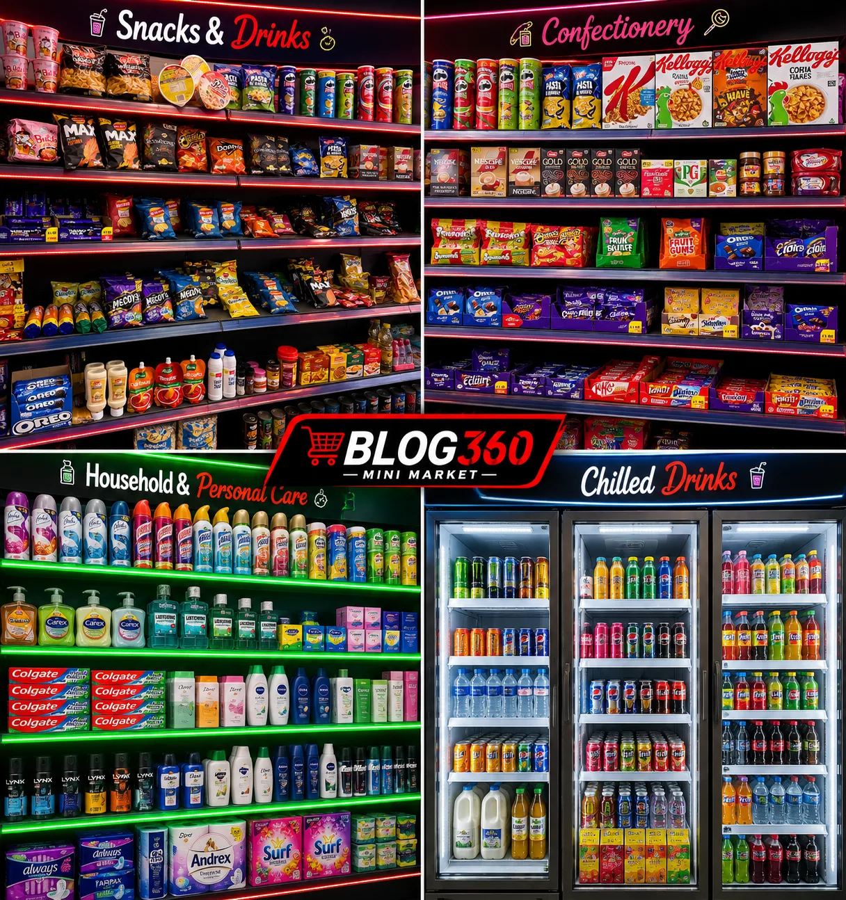 All Your Daily Essentials Under One Roof 🛒 — after