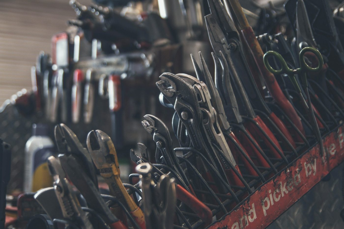 Hand tools wall