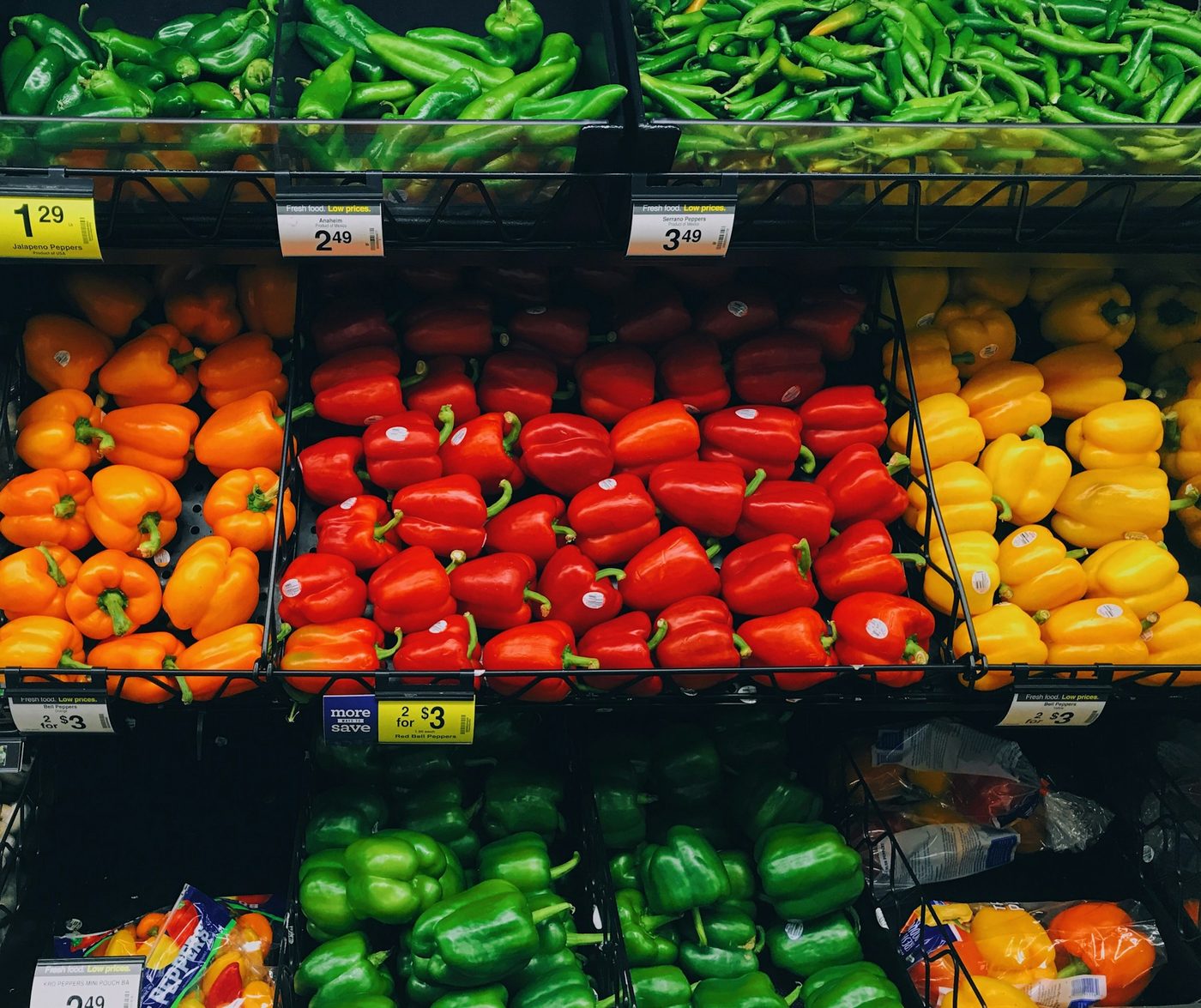 Peppers and chillies