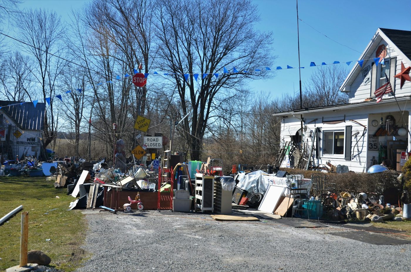 Yard clearance in Foundry Road