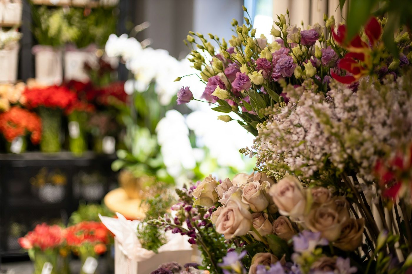 A market bunch, made that morning