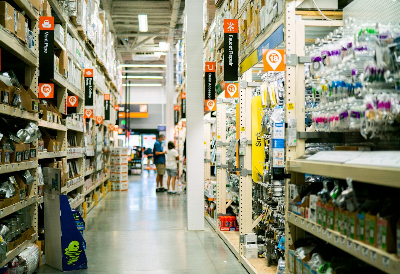 Four aisles, eleven thousand lines